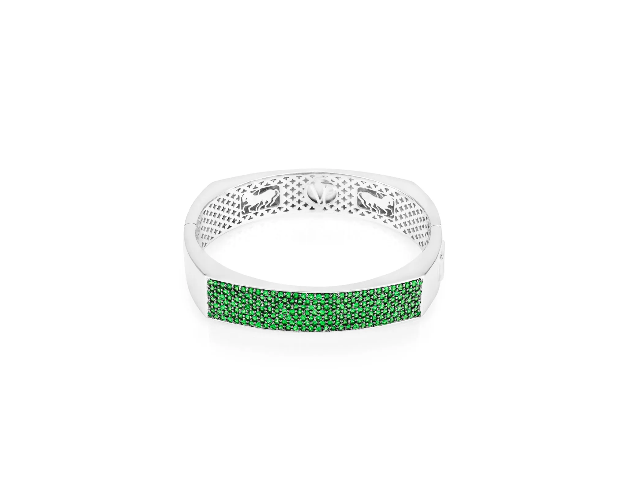 12mm Tsavorite Toulouse Bangle