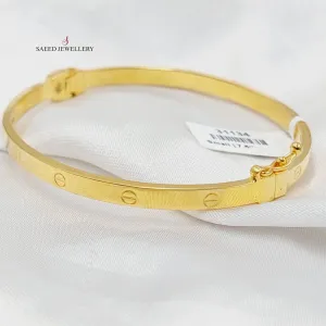 (4mm) Love Bangle Bracelet