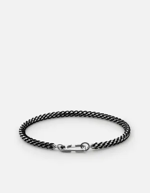 Annex Braided Chain Bracelet, Sterling Silver