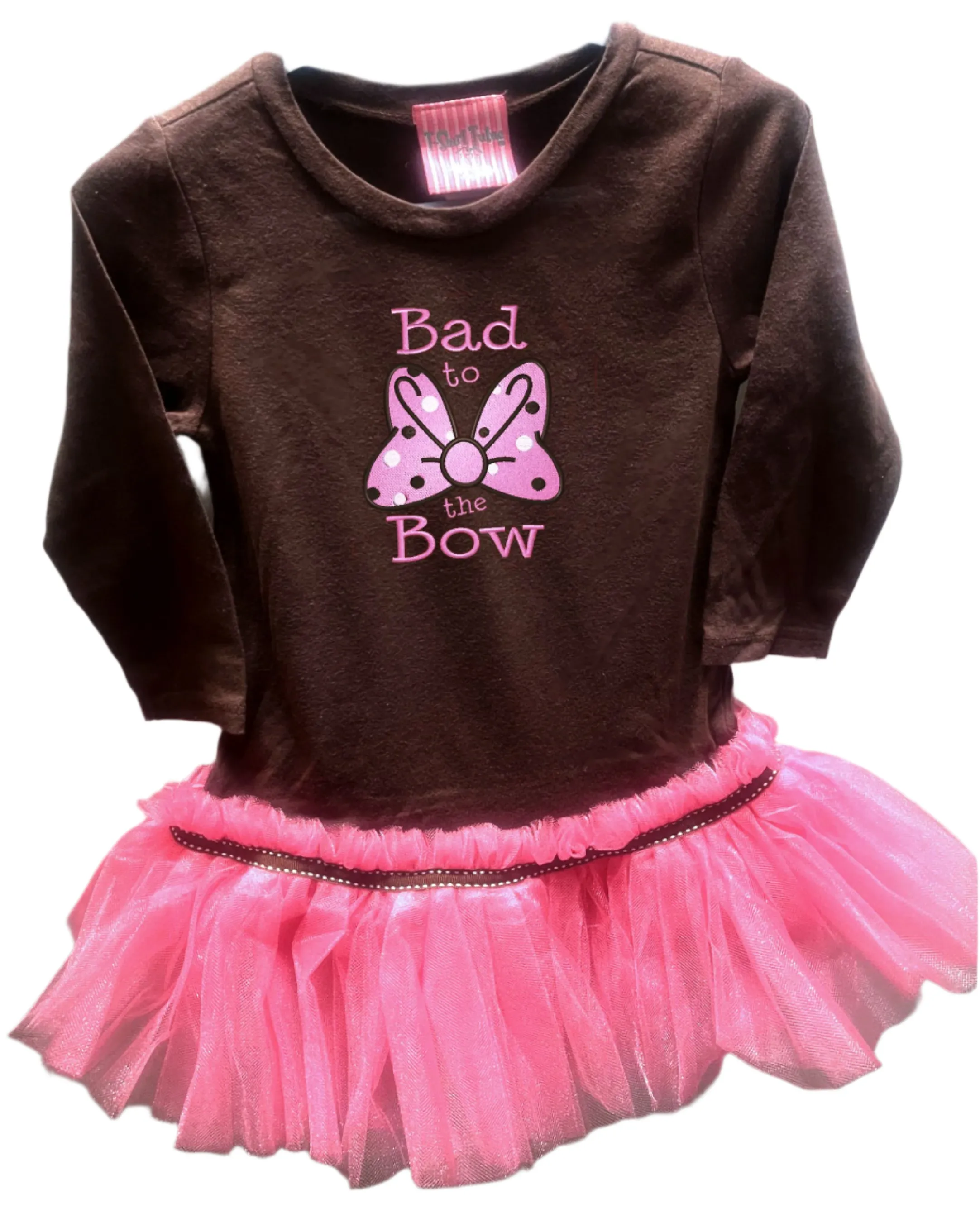 Bad to the Bow Tutu Dress