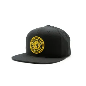 Brixton Rival Snapback - Black / Gold