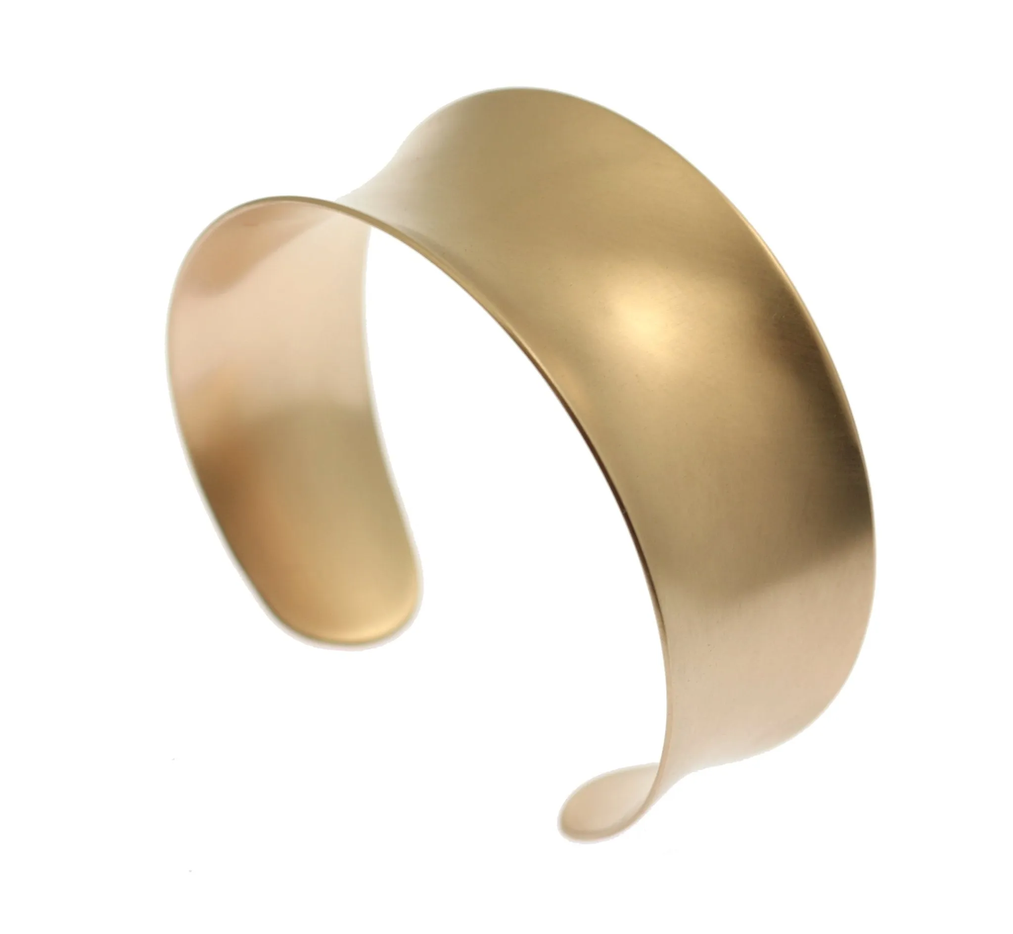 Brushed Bronze Anticlastic Cuff