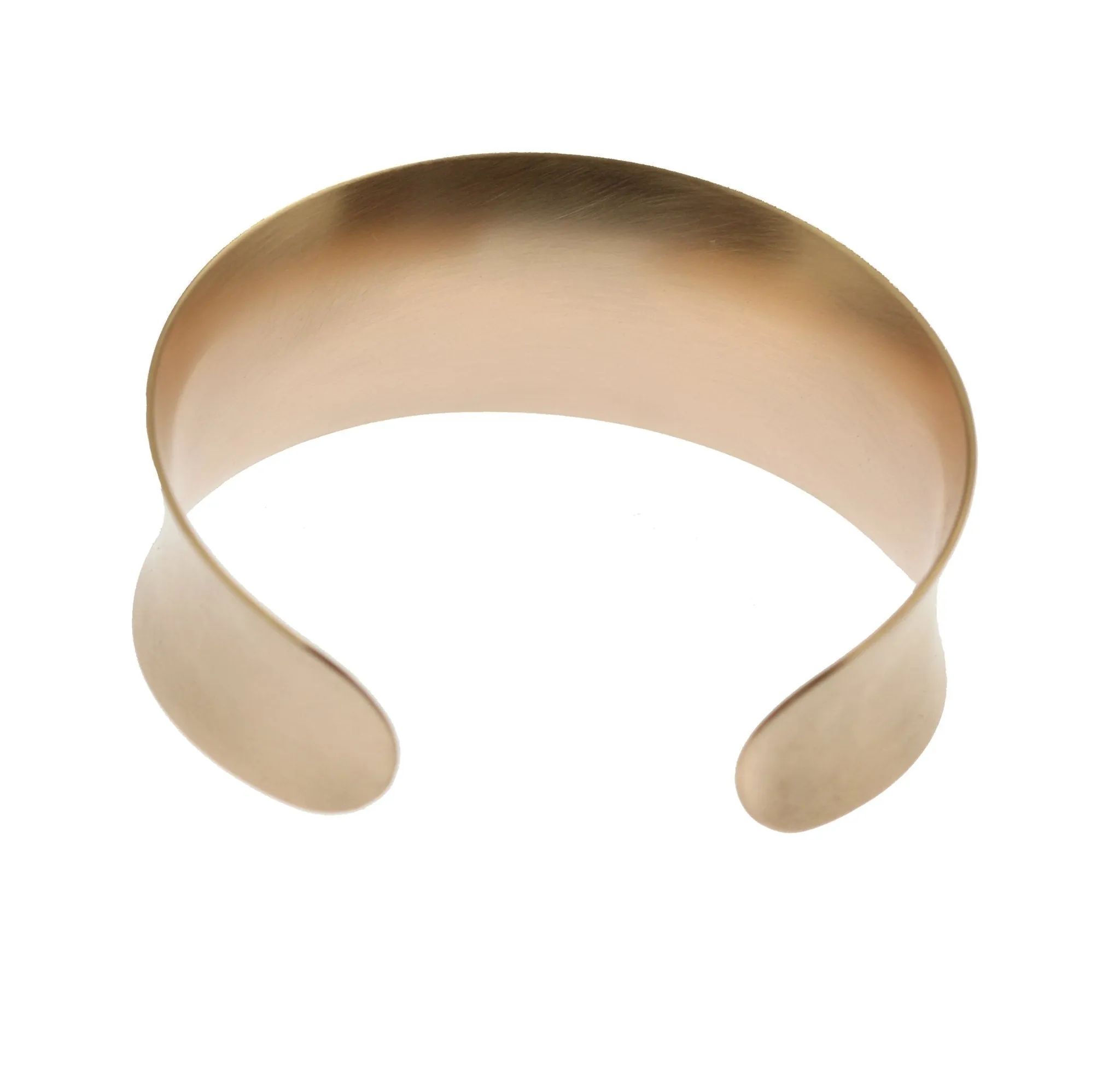 Brushed Bronze Anticlastic Cuff