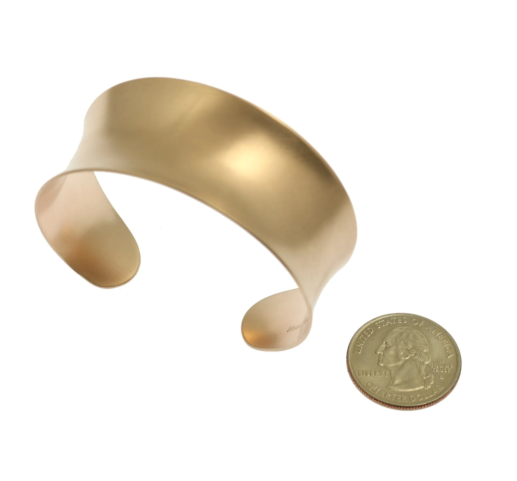 Brushed Bronze Anticlastic Cuff