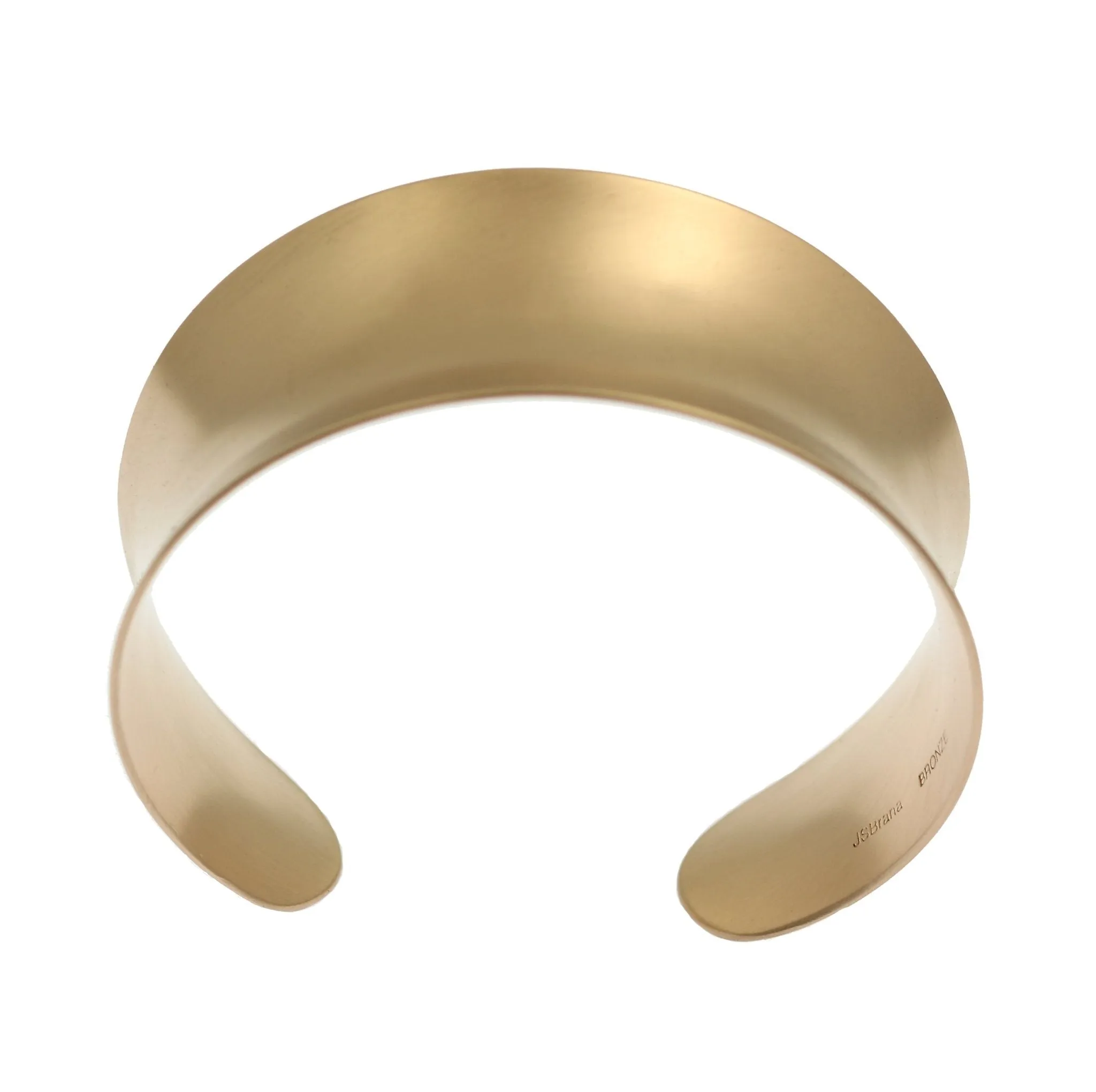 Brushed Bronze Anticlastic Cuff