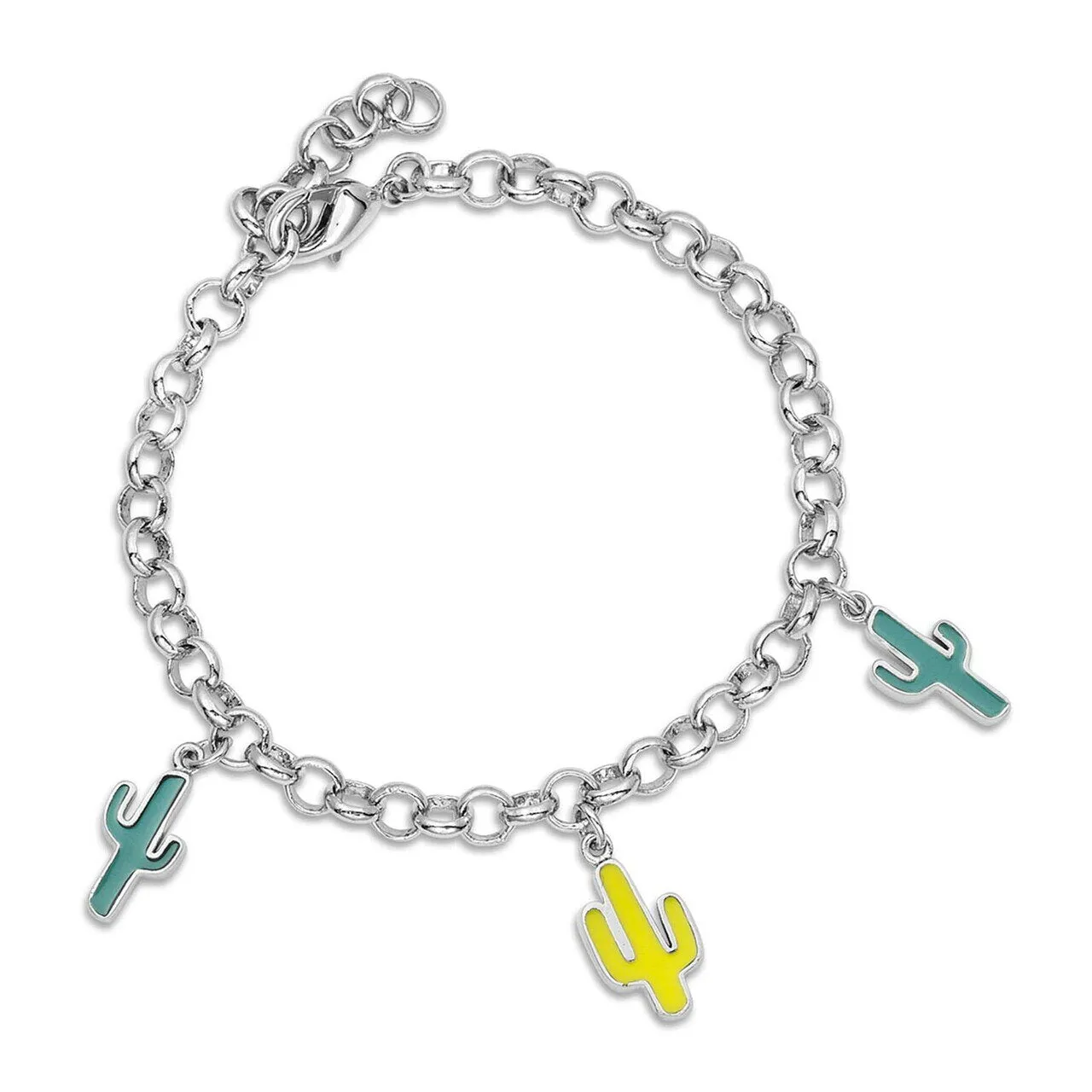 Cactus Charm Reversible Bracelet by Montana Silversmiths