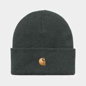 Carhartt WIP Chase Beanie - Jura / Gold