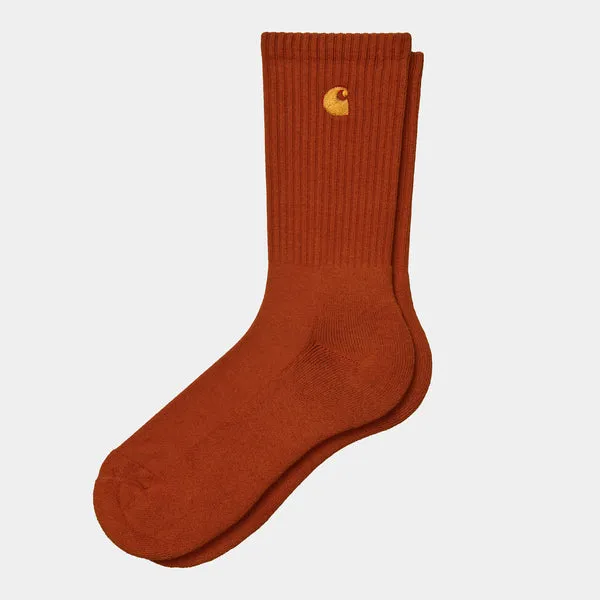 Carhartt WIP Chase Socks - Coppertown / Gold