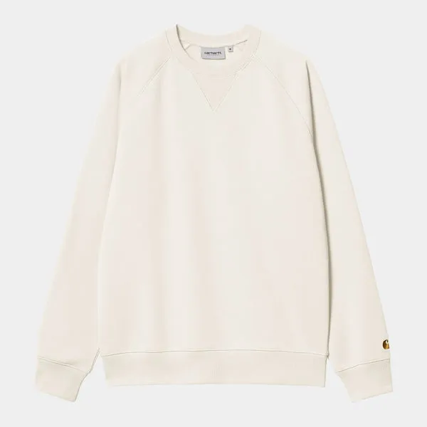 Carhartt WIP Chase Sweat - Wax / Gold