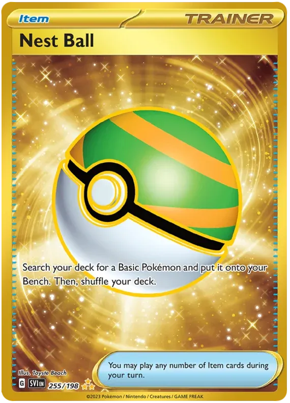 [Collector Troves] Pokemon Scarlet & Violet Nest Ball Card