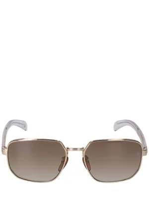 DB Eyewear by David Beckham   DB square metal sunglasses 