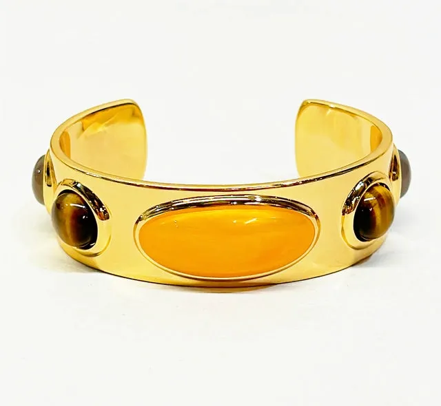 Designer style cuff bracelet