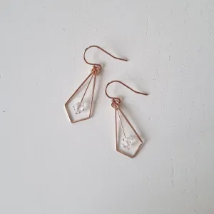 Diamond Earrings / Austrian Crystal