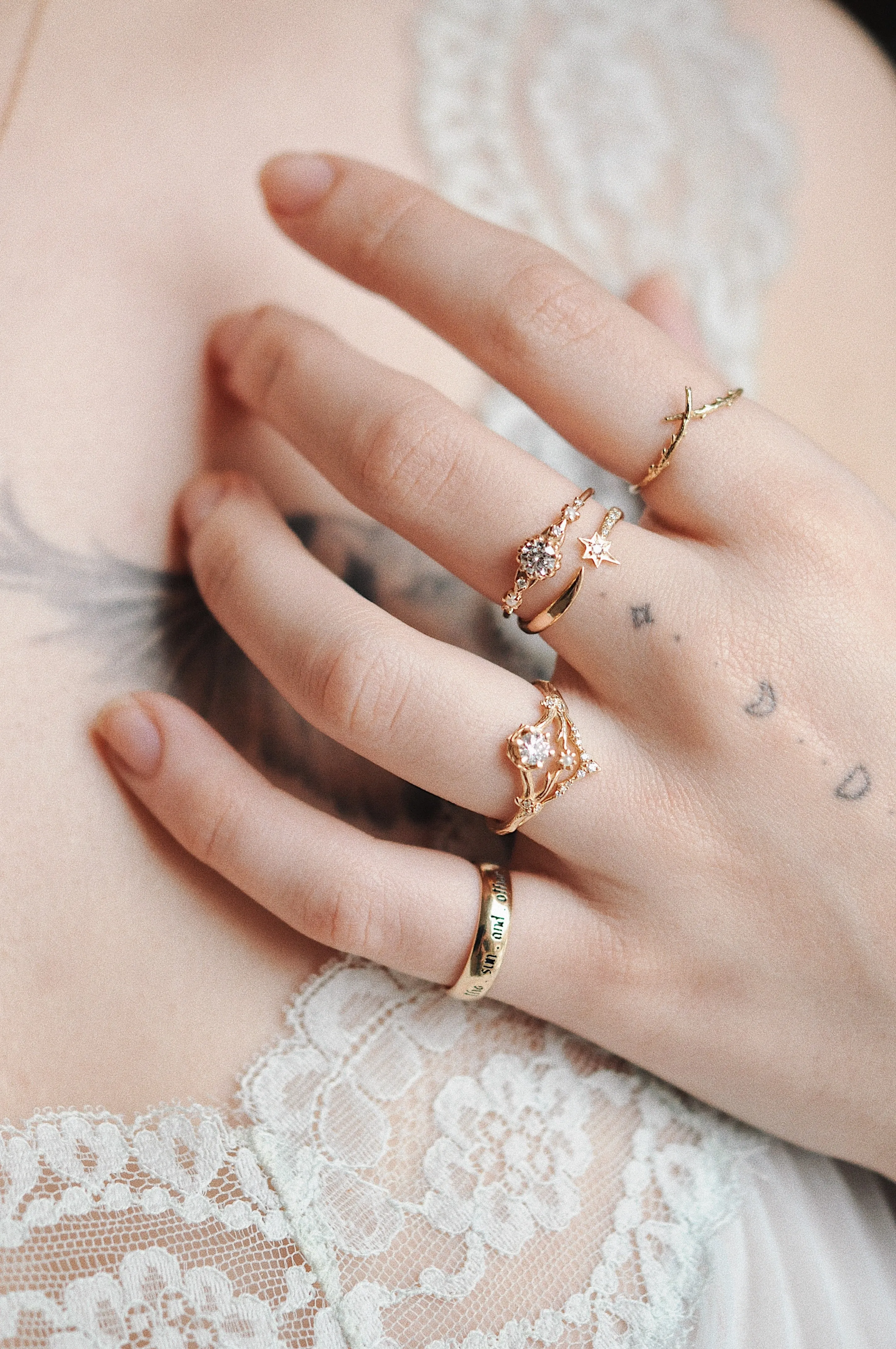 Diamond Frida Ring