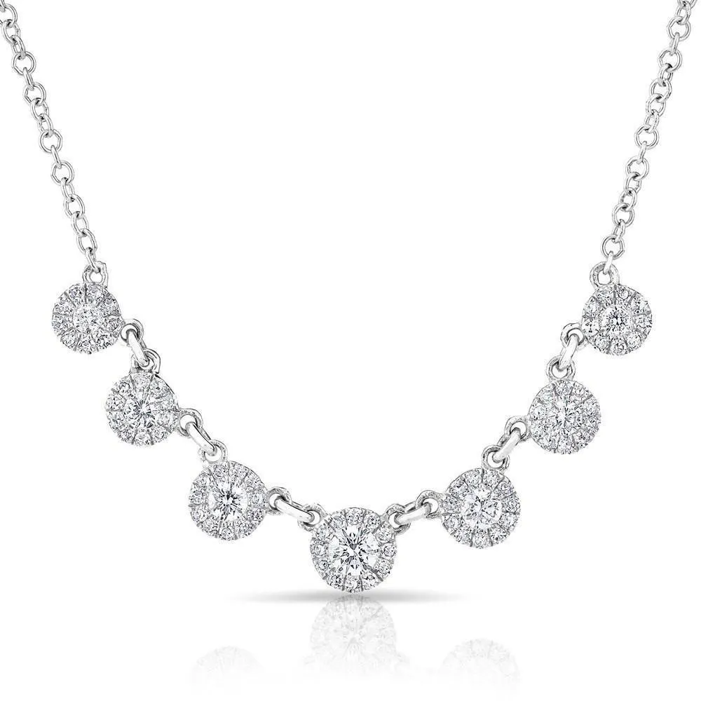 Diamond Halo Necklace