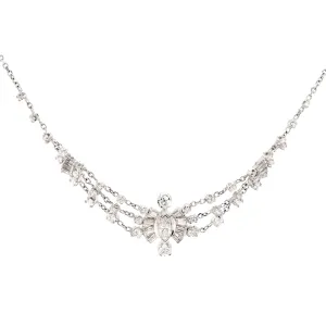 Diamond Multi-strand Necklace