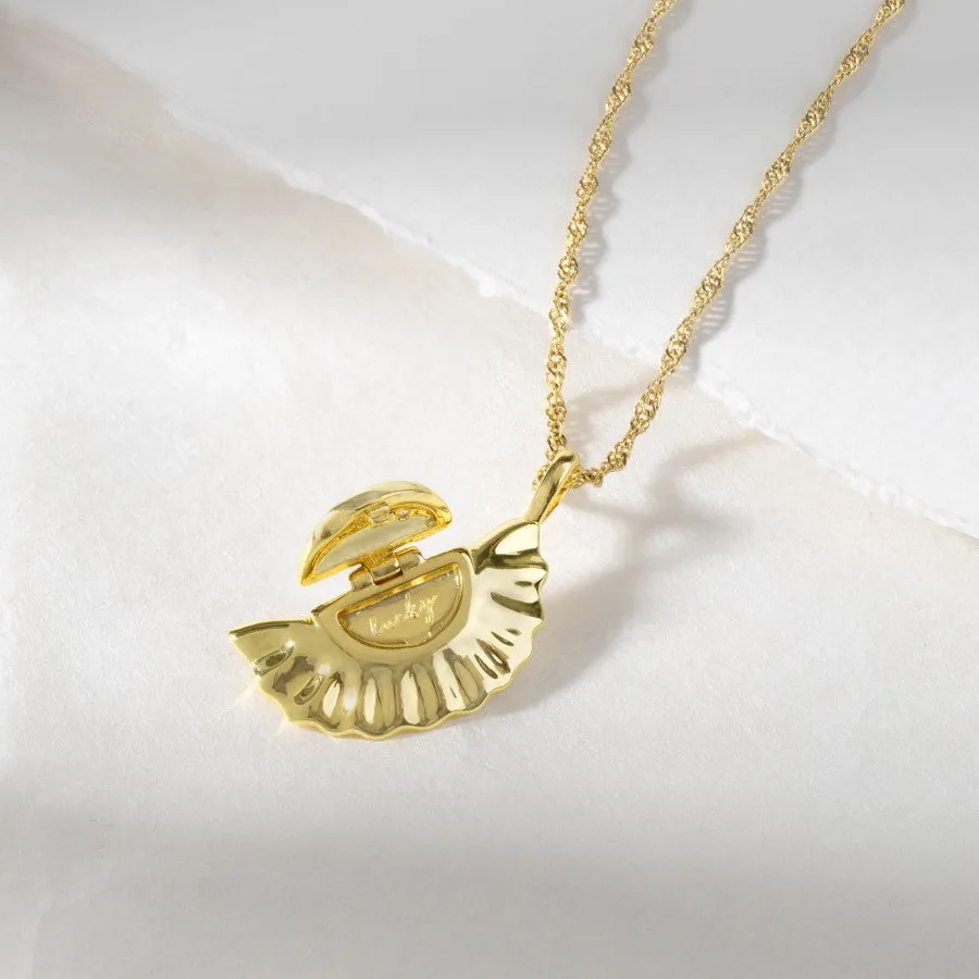 Dumpling Gold Necklace