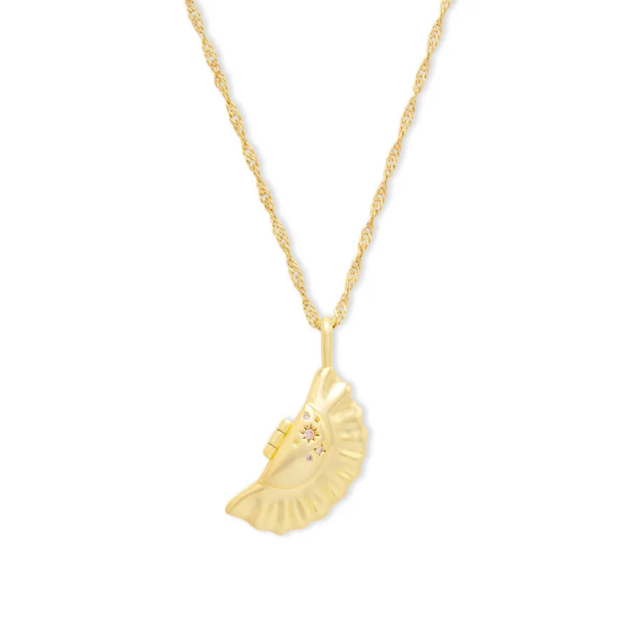 Dumpling Gold Necklace