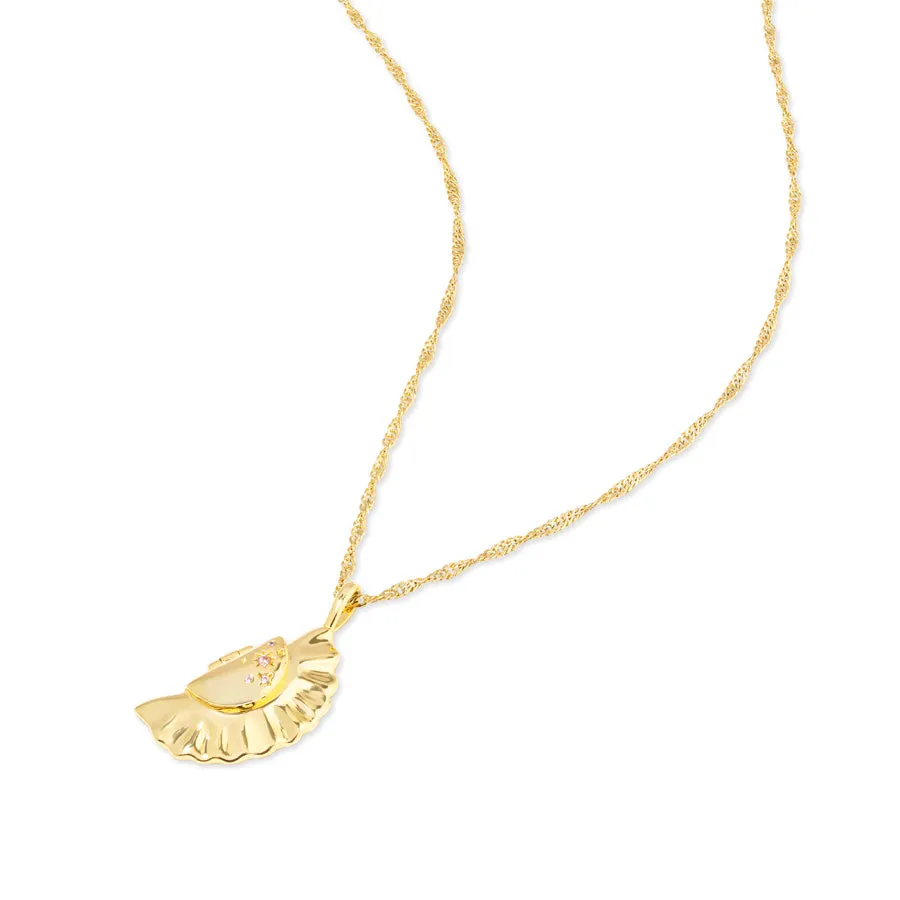 Dumpling Gold Necklace