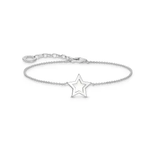 Essentials Sterling Silver Star Bracelet A2162-001-21-L19V