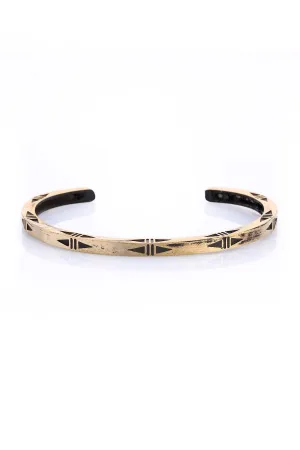 Gold-Tone Metal Cuff Bracelet