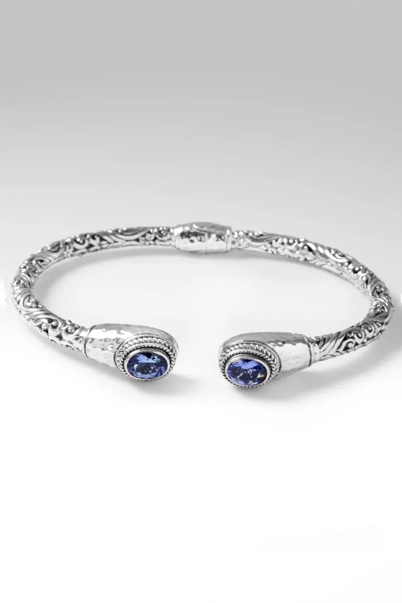 Heavenly Splendor Tip-to-Tip Bracelet™ in Tanzanite