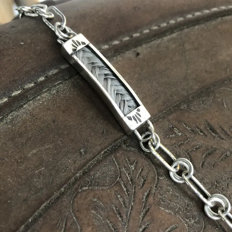 Horse Hair Bar Bracelet