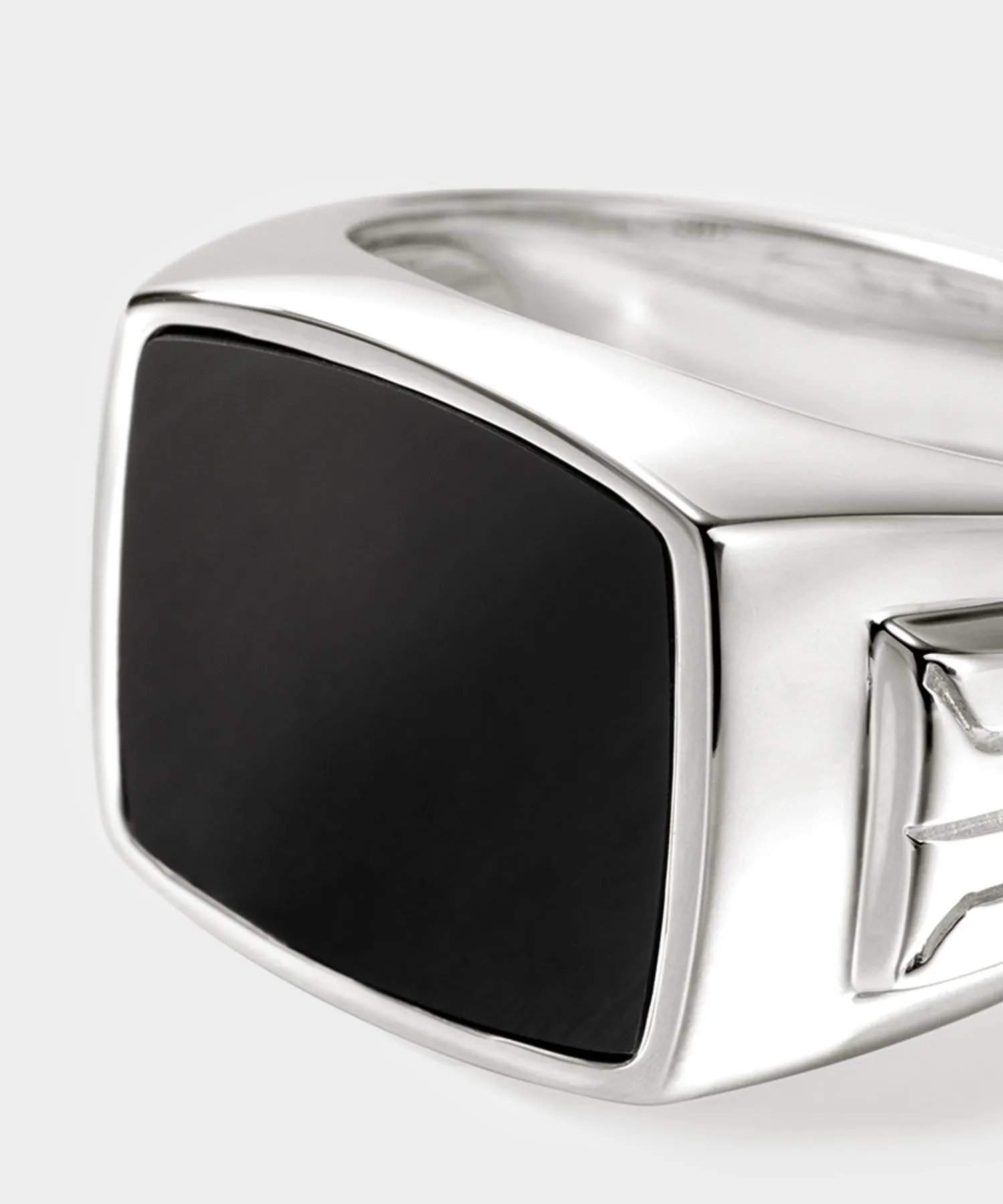 John Hardy Sterling Silver Signet Ring