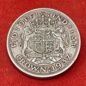 King George VII Silver Crown 1937