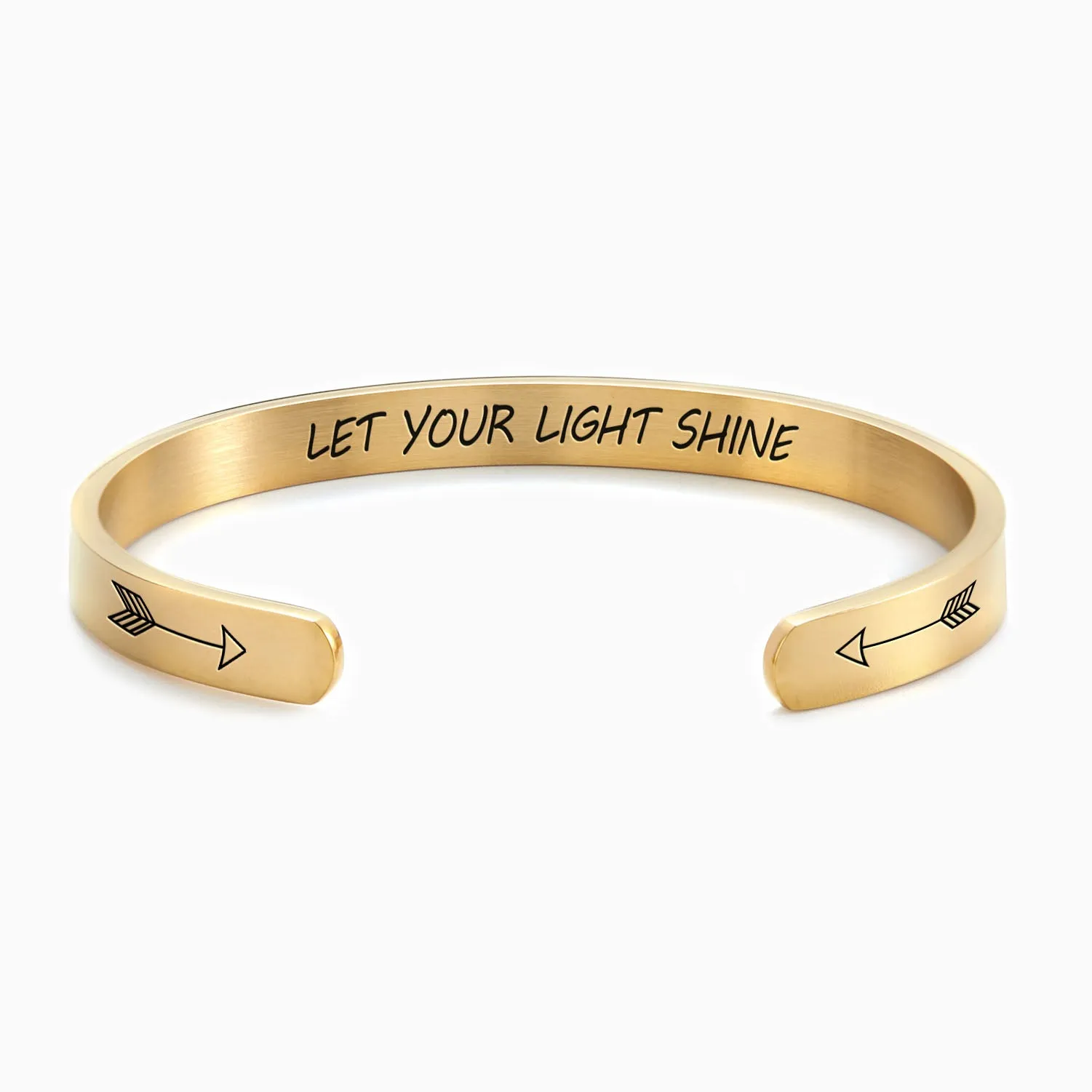 Let Your Light Shine Cuff Bracelet