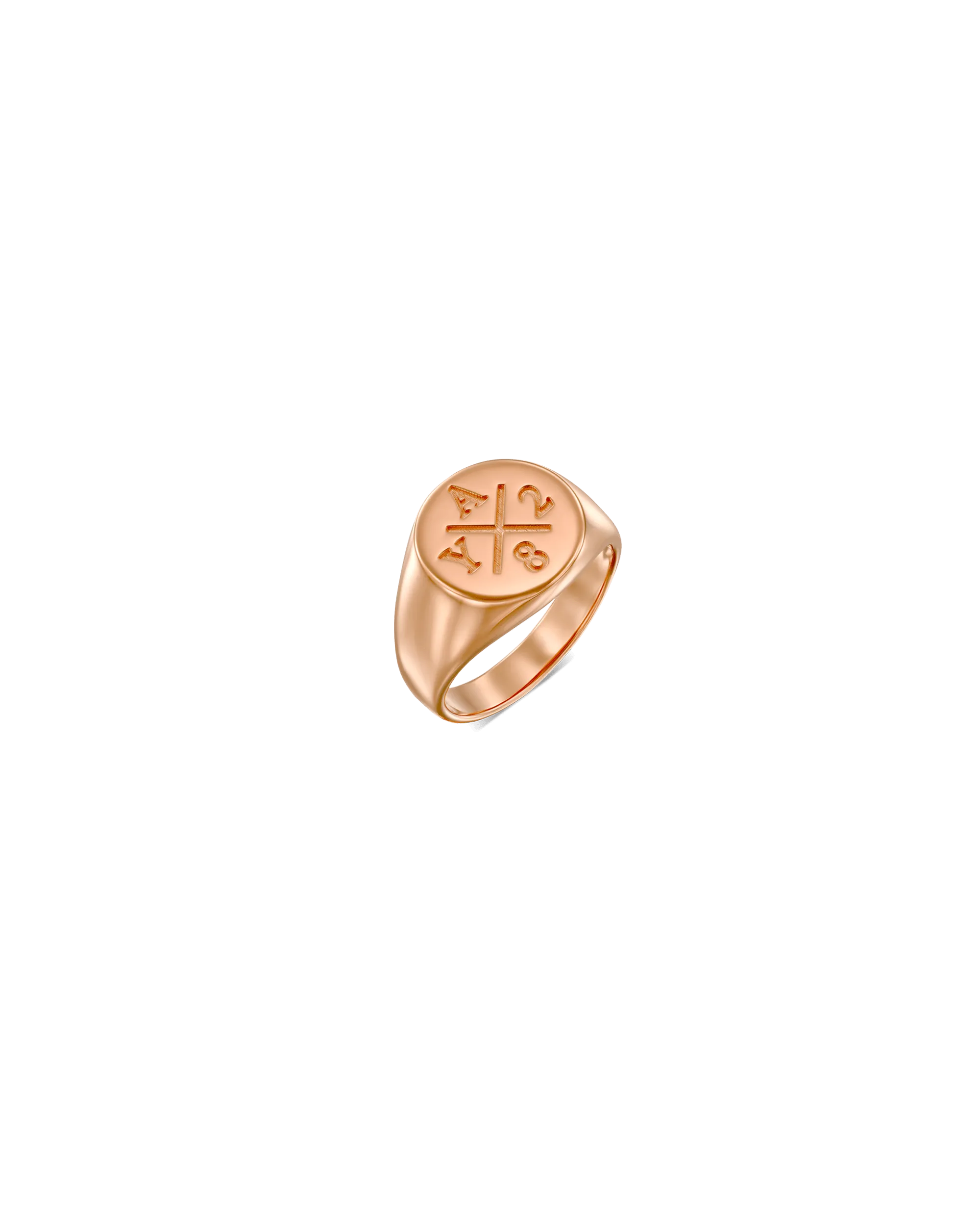 Memories Signet Ring - 18K Gold Vermeil