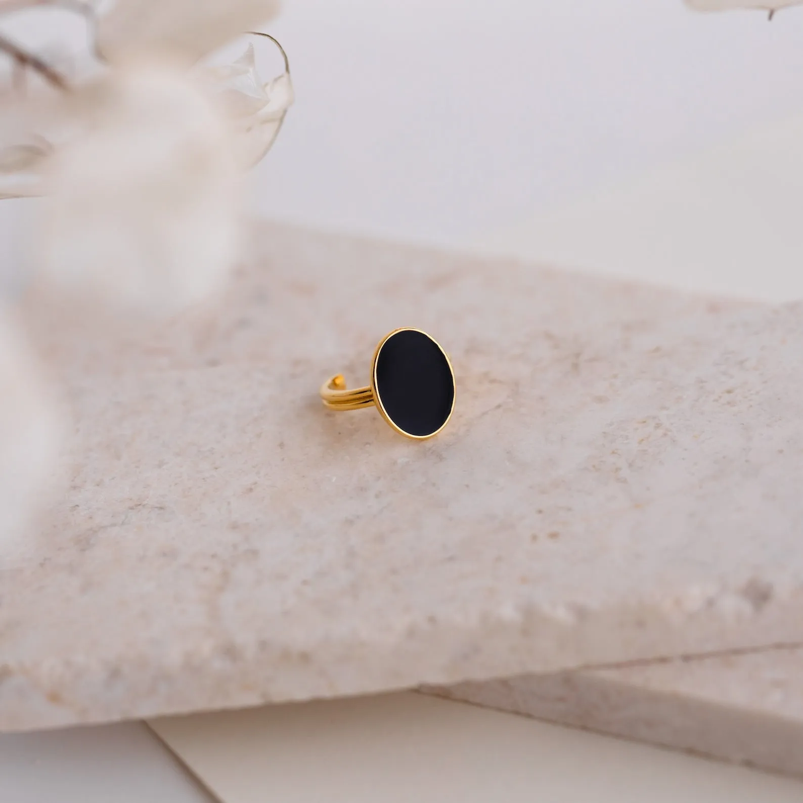 Midnight Hour Onyx Ring