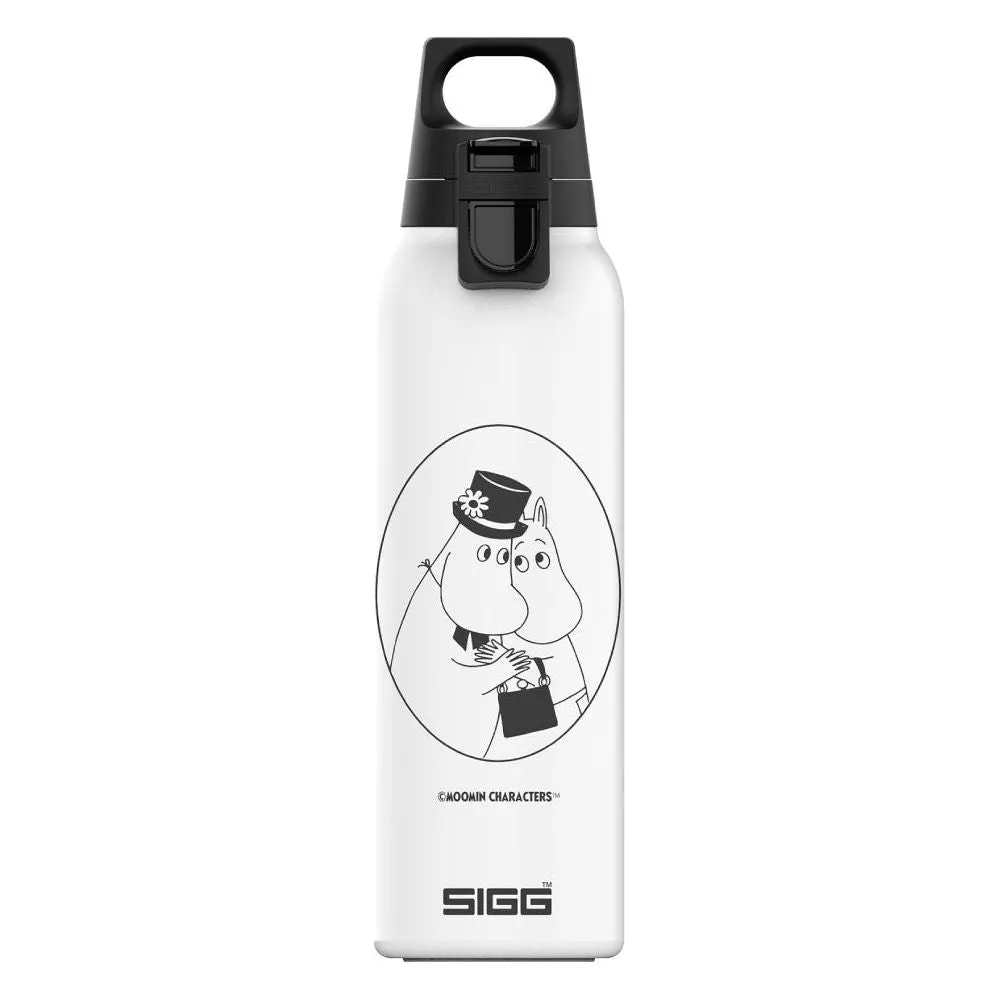 Moomin Hot & Cold One Light Together Bottle White 0,55 L - SIGG