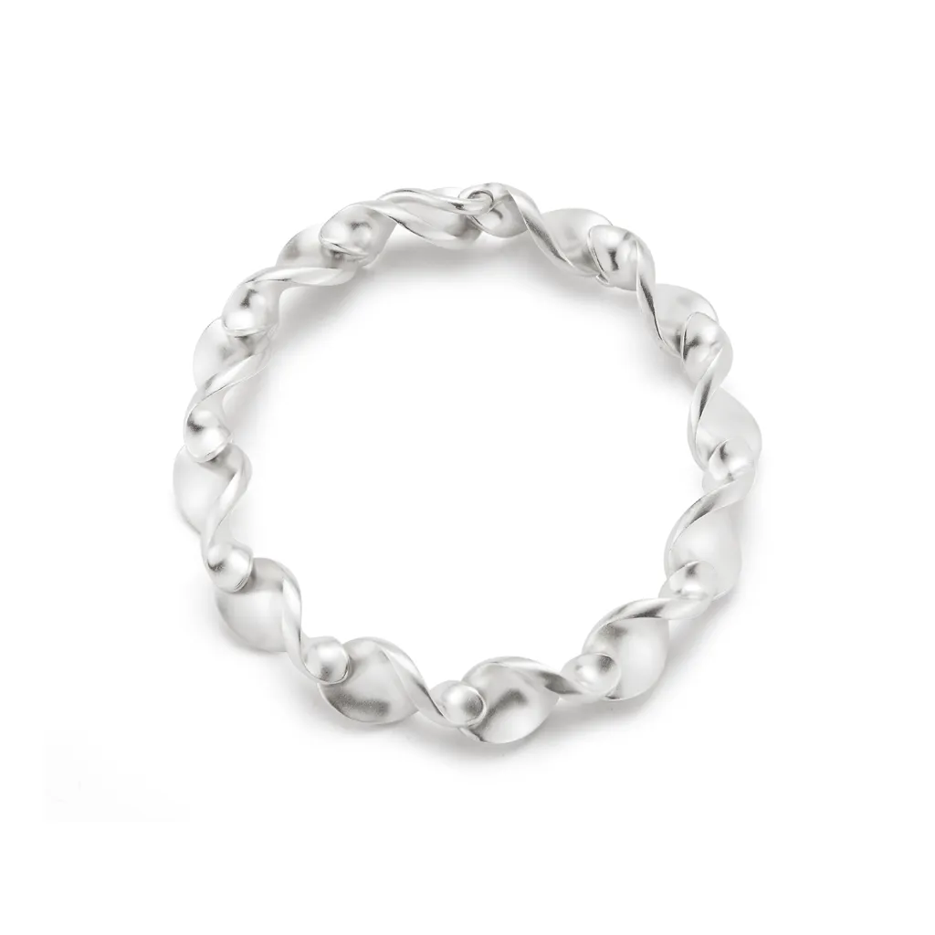 On The Edge Sterling Silver Bracelet