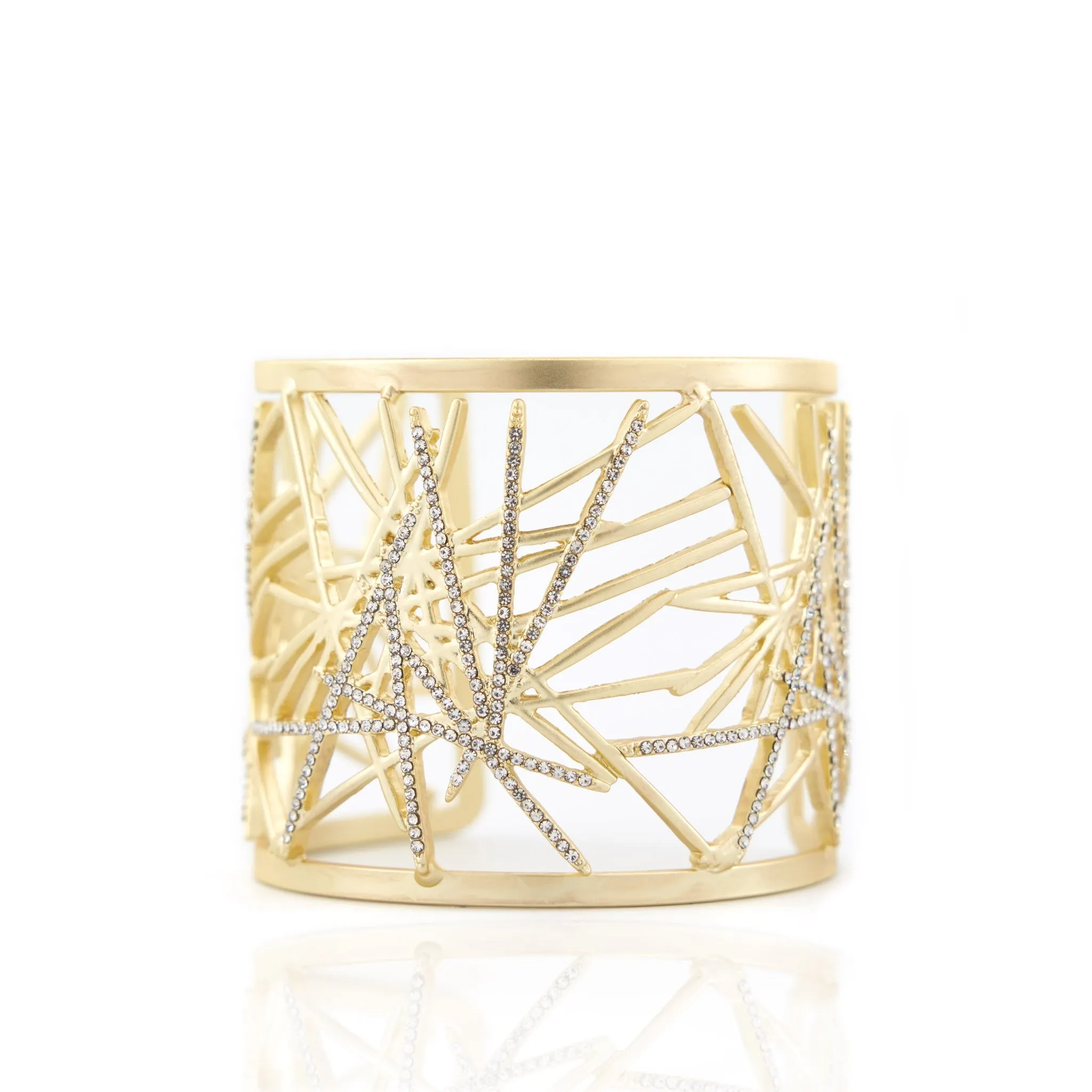 Origami Cuff - Soft Gold