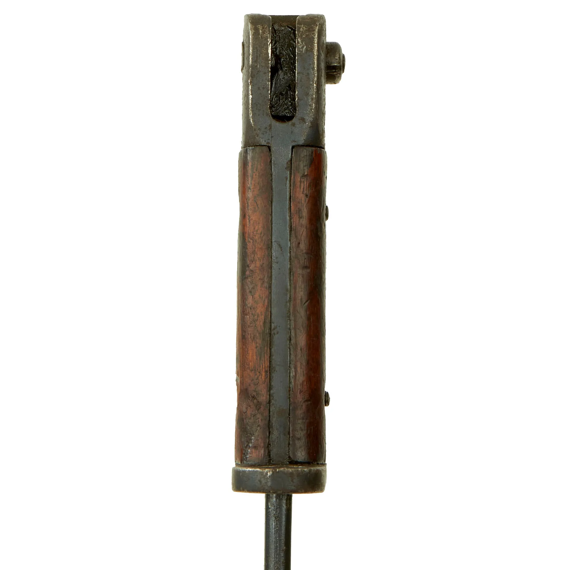 Original British WWI P-1907 Enfield Bayonet by Wilkinson with No. I Mk. II Australian Mangrovite Scabbard - Dated 1918, 25 & 42