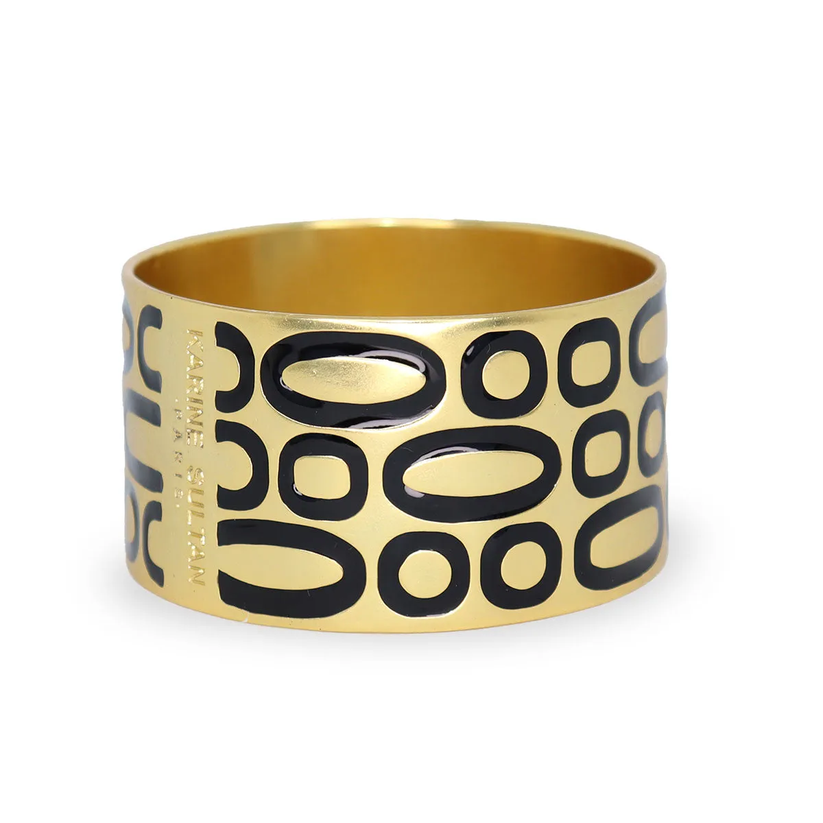 Retro Circle Cuff Bracelet