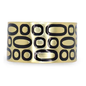 Retro Circle Cuff Bracelet