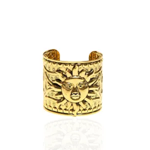 Sol Brass Cuff