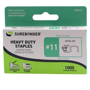 Surebonder 22516 #11 Power Crown Staples