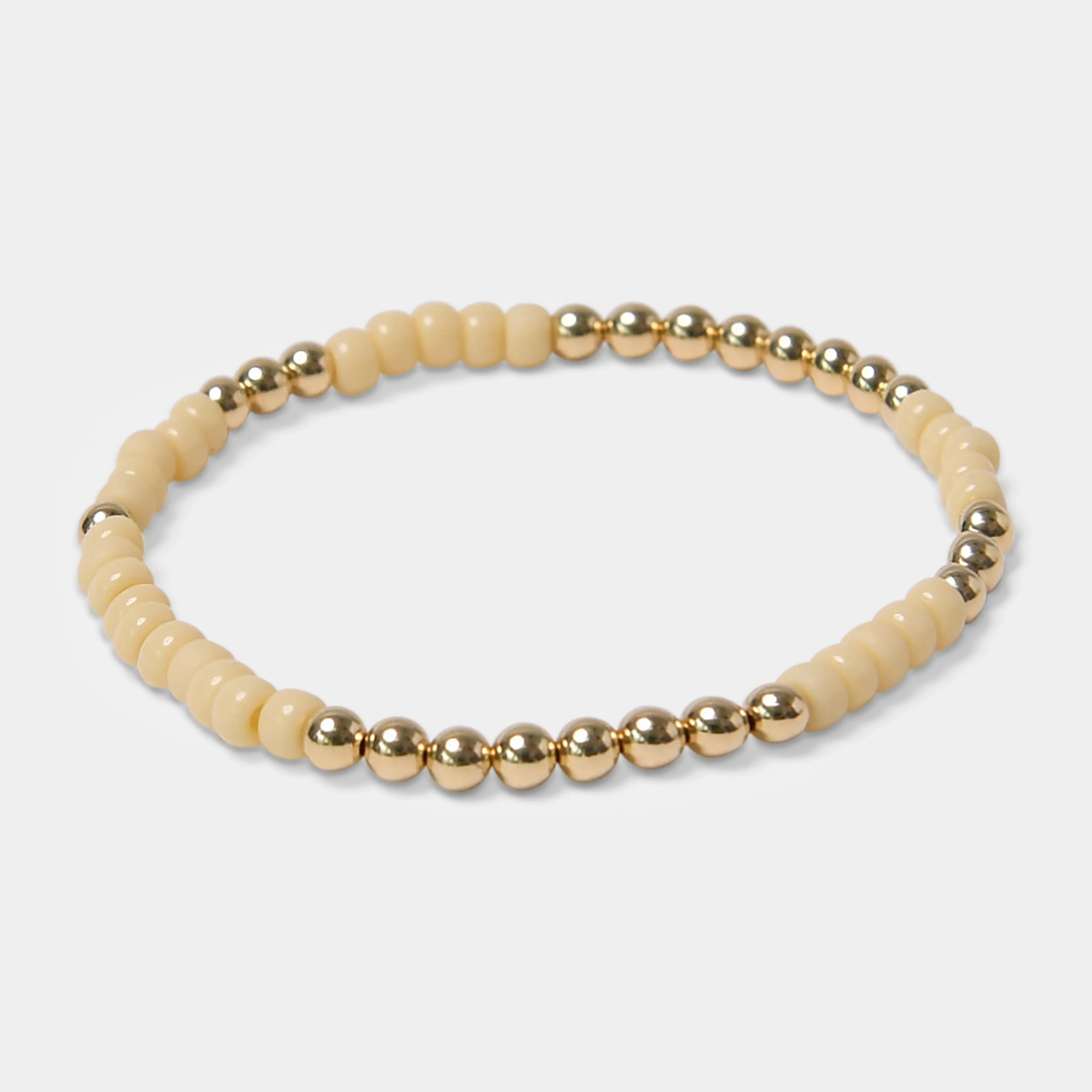 The Creamy Truffle Stack Bracelets