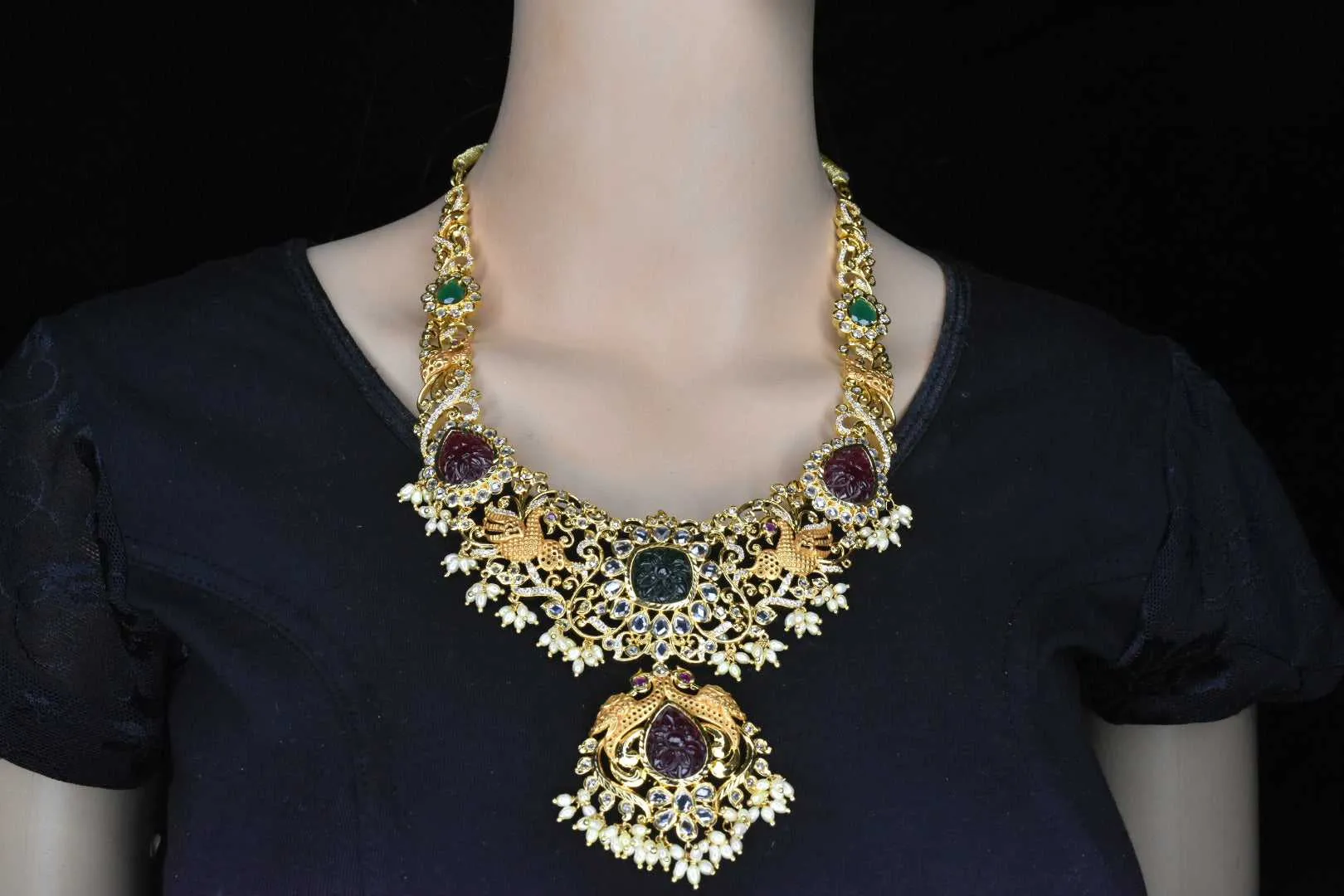 Traditional Pachi Bridal Haar